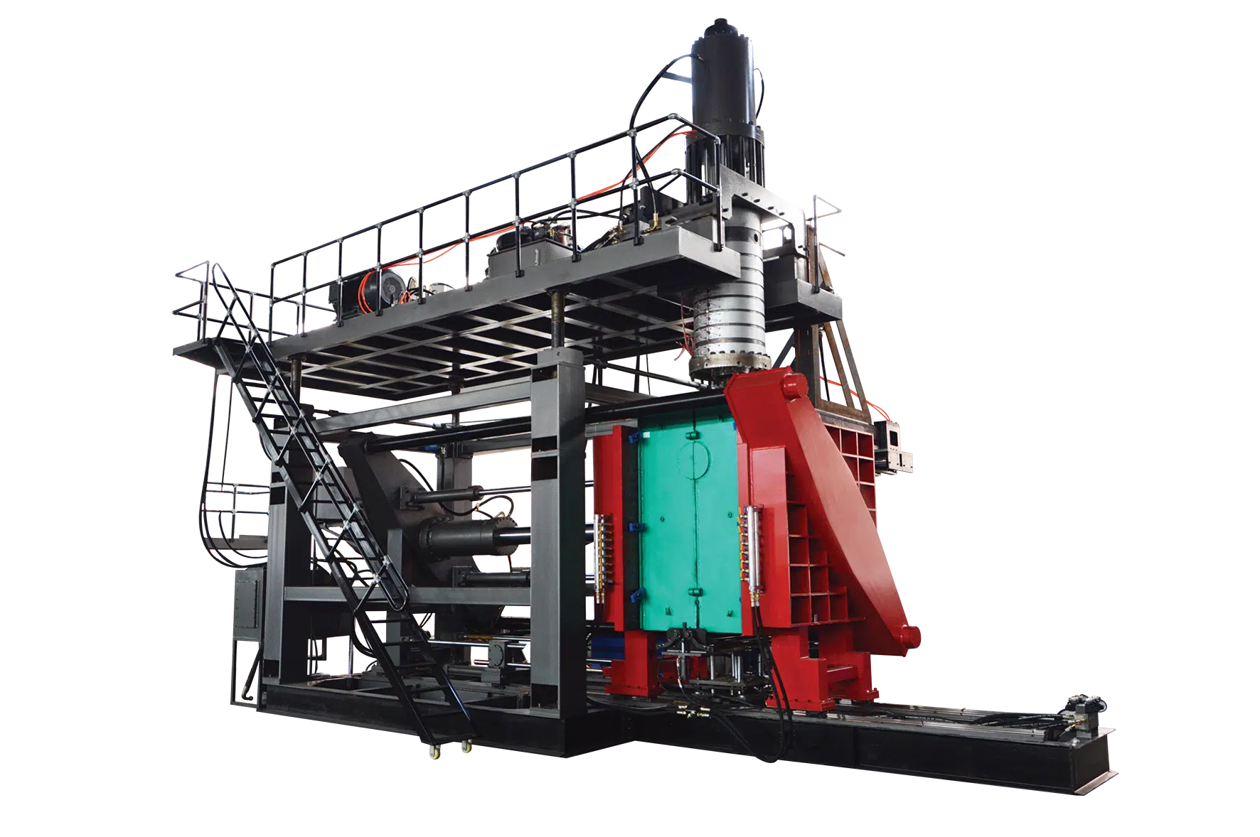 TITAN HE1000L accumulator head extrusion blow molding machine