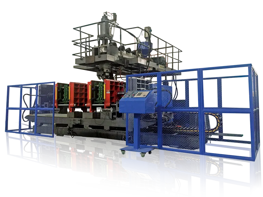 TITAN HED1000L accumulator head extrusion blow molding machine