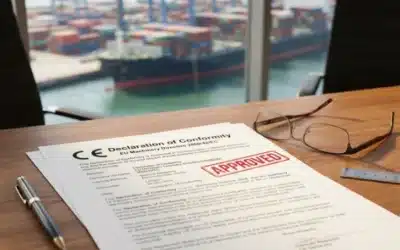 How should I check whether the electrical components of the all-electric extrusion blow molding machine comply with EU import standards?