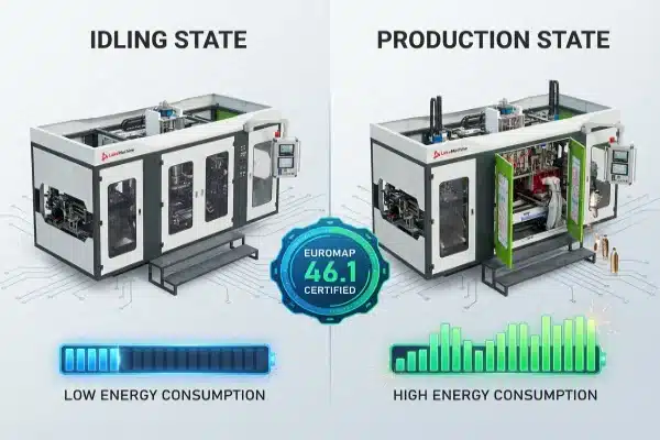 Euromap 46 energy efficiency breakdown showing class ratings (ID#2)