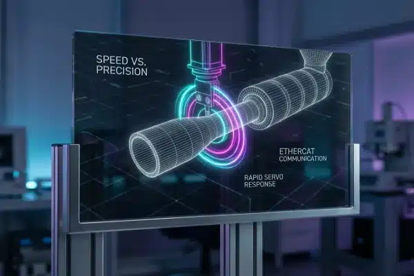 Fast servo response Fast servo response under 15ms for sharp transitions (ID#3)