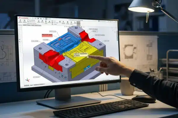 3D CAD Model Precision 3D CAD model of all-electric extrusion blow molding machine showing engineering precision and specifications (ID#2)