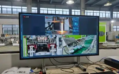 How should I participate remotely in the final inspection of the ALL electric extrusion blow molding machine before shipment?