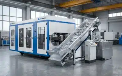 Bagaimana cara saya memverifikasi apakah sabuk konveyor limbah pada mesin cetak tiup ekstrusi serba listrik telah dirancang dengan benar?