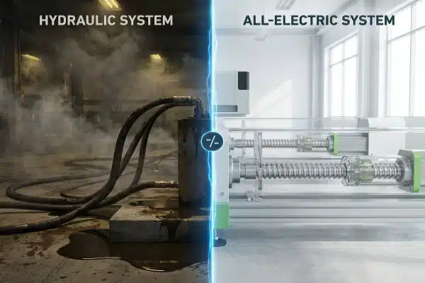 Cleanroom Environment Benefits Oil-free all-electric machine design for cleanroom compliance and reduced ambient heat (ID#3)