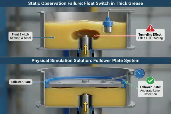 Düşük yağlama simülasyonu Alarm yanıtı için düşük yağlama seviyesinin simülasyonu (ID#2)