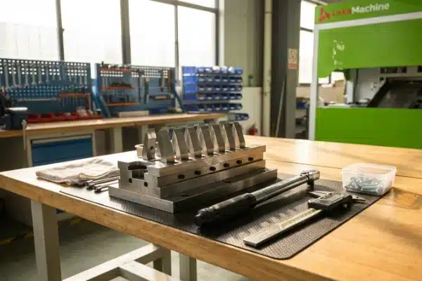 Durable blade components Pre-adjustable knife fixture and D2/carbide blade durability (ID#5)