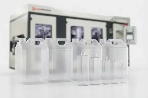 Complex shape tooling Ovalized tooling ensures uniform wall thickness in complex containers (ID#5)