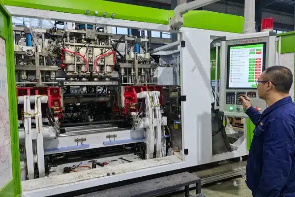 Customizable HMI checklist and SOP templates for specific all-electric blow molding machine configurations (ID#2)