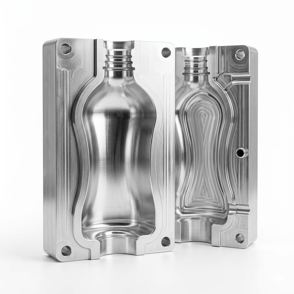 Precision blow mold tooling for bottle production