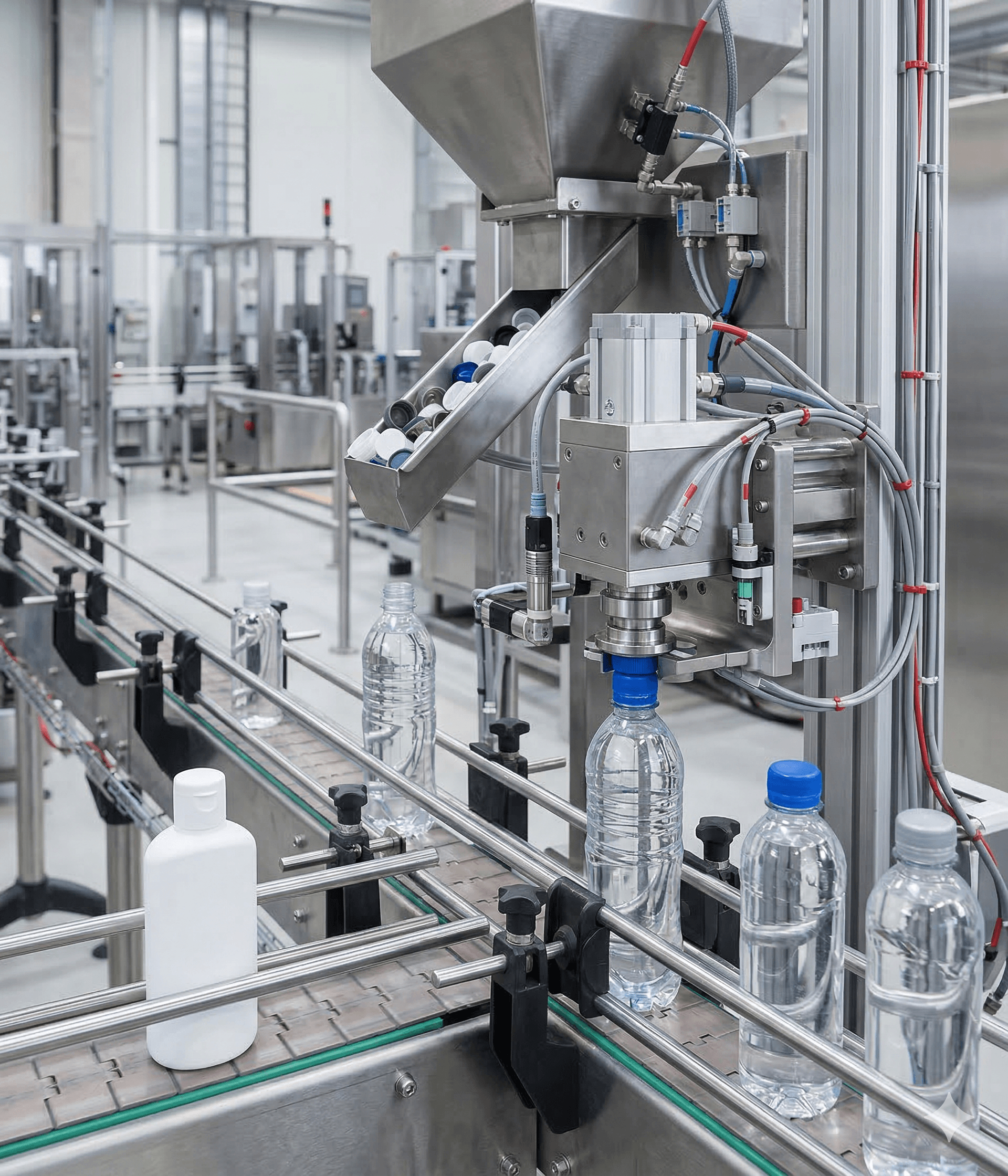 Bottle and cap compatibility for LEKA capping equipment