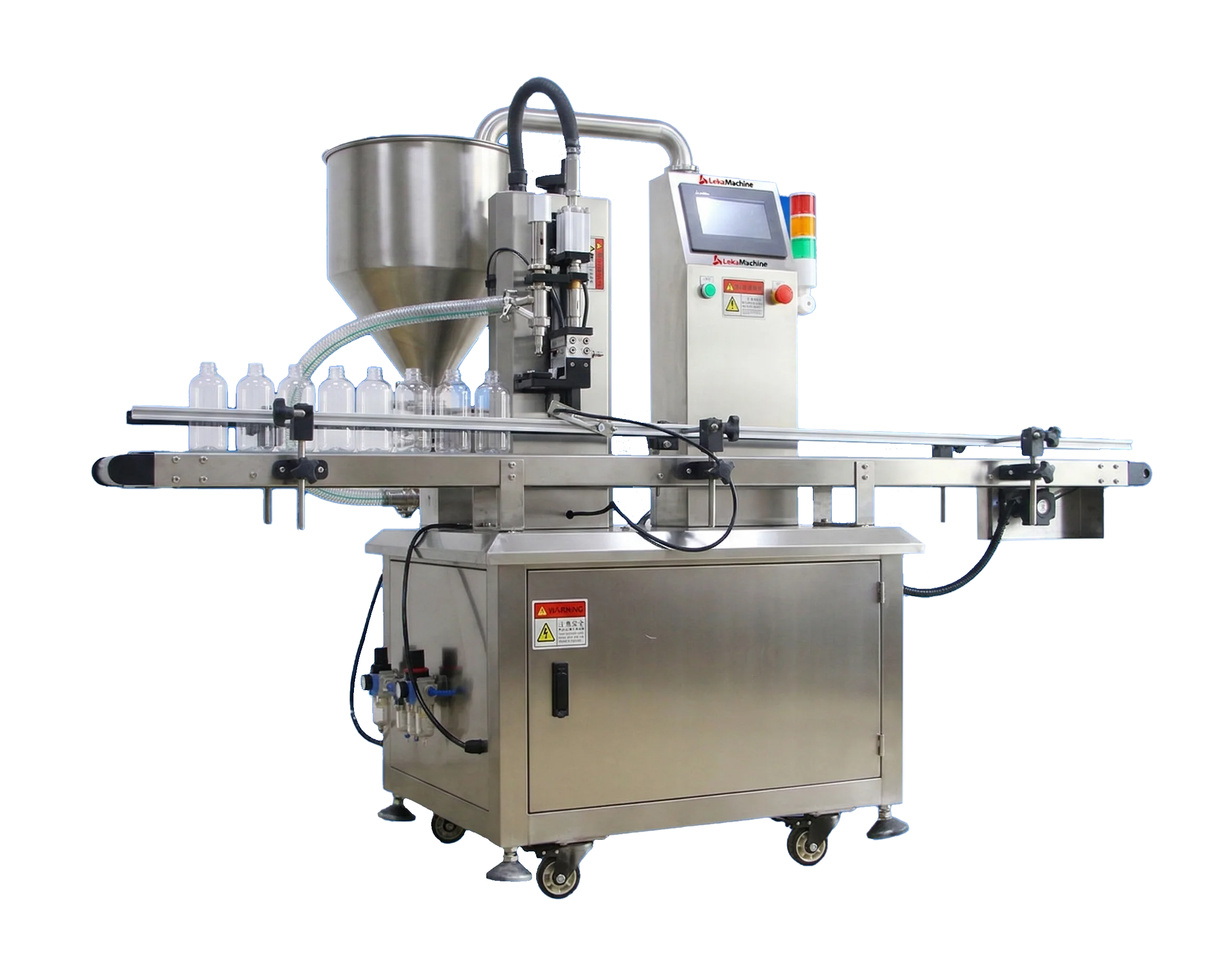 LEKA bottle filling machine for packaging projects