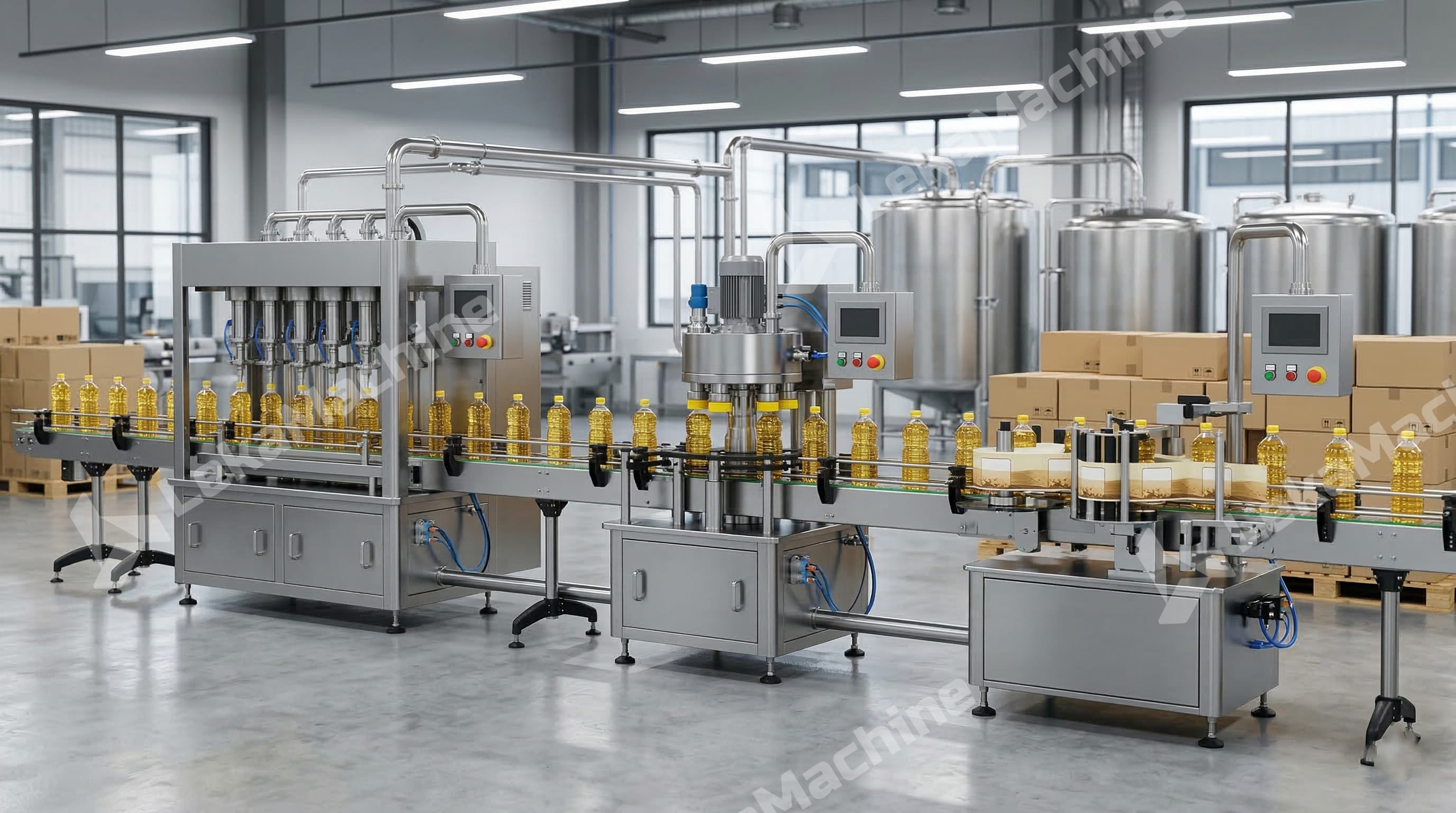 Edible oil bottle packaging project discussion