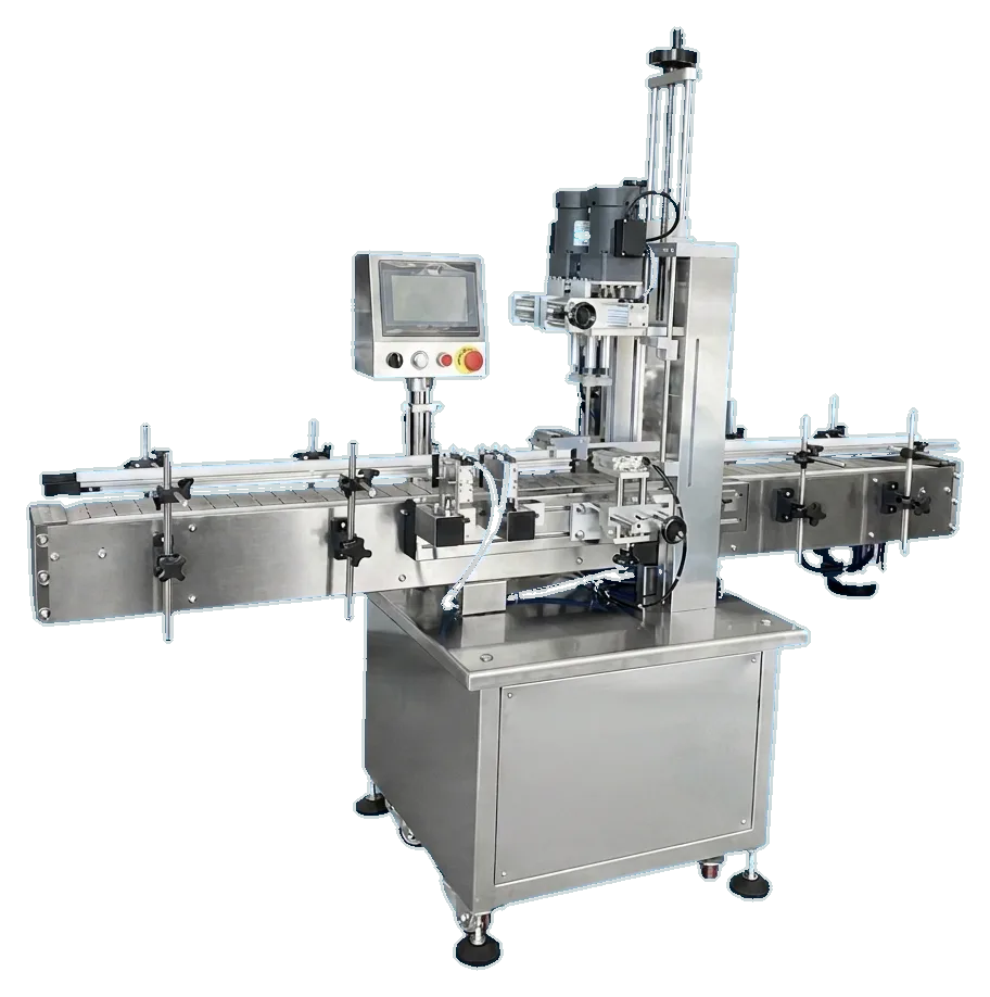 Bottle capping machines for industrial packaging lines