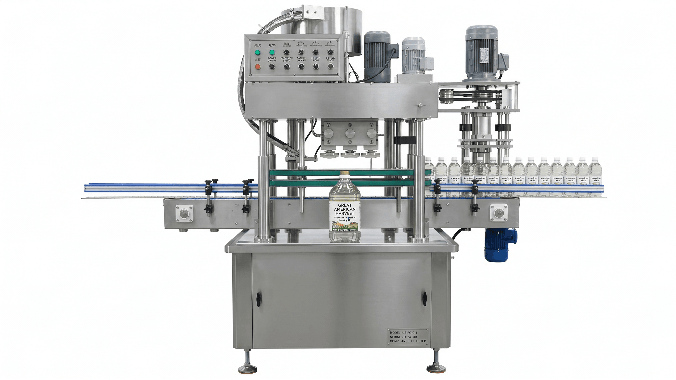 LK-FXZ automatic inline screw capping machine