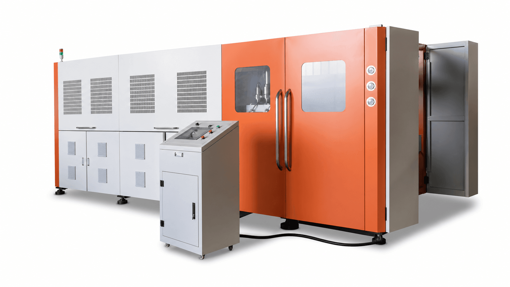 LEKA Stretch blow molding machine for PET bottle production